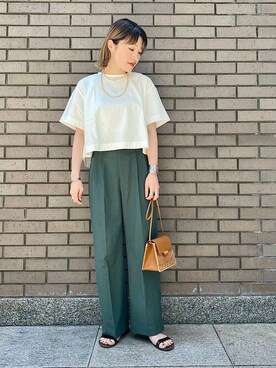 西平さん(レディース・160cm)の春コーディネート