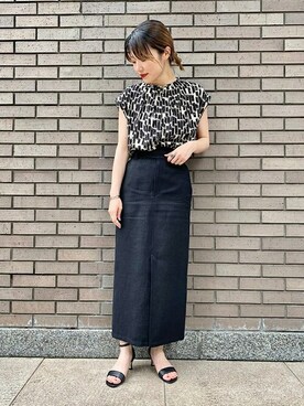 西平さん(レディース・160cm)の夏コーディネート