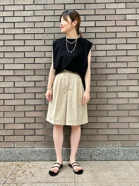 西平さん(レディース・160cm)の夏コーディネート