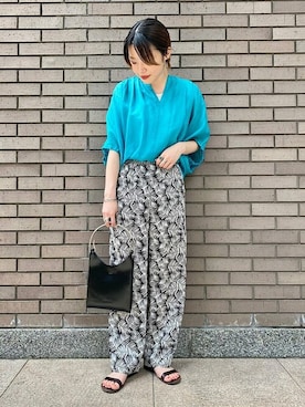 西平さん(レディース・160cm)の夏コーディネート
