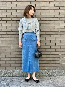 西平さん（レディース・160cm）の秋コーディネート