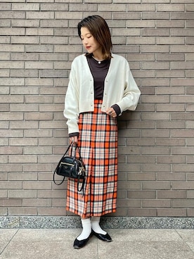 西平さん（レディース・160cm）の秋コーディネート