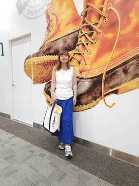 「BeanOutsider」｜「アイテム（ソックス/靴下）」を使った、NANさん（レディース・150cm）の夏コーディネート