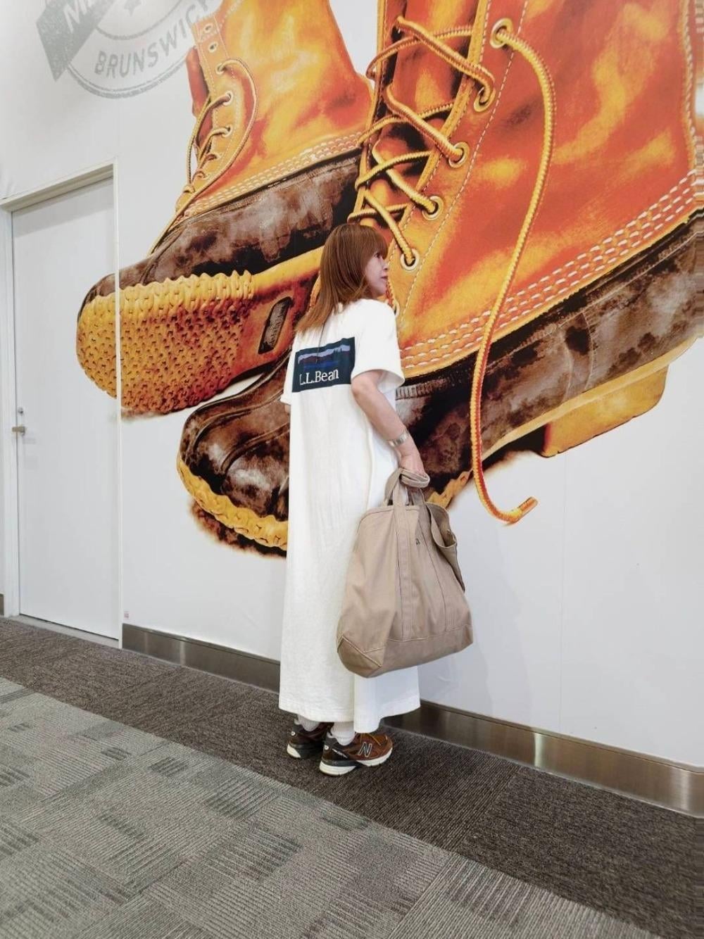 NAN(L.L.Bean イオンモール福岡店)｜L.L.Beanのトートバッグを使ったコーディネート - WEAR
