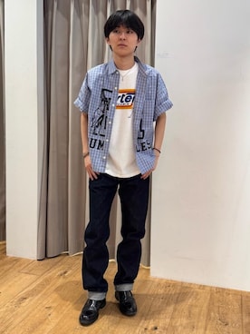 「シャツ 」｜yyoshi0527さん（メンズ・167cm）の夏コーディネート