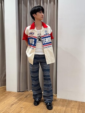 「シャツ 」｜yyoshi0527さん（メンズ・167cm）の夏コーディネート