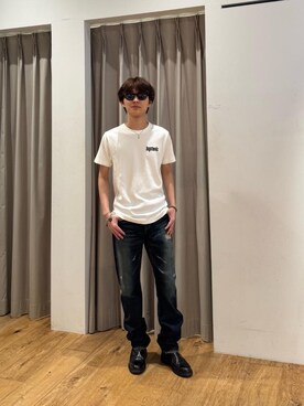 「HYSTERIC GLAMOUR（ヒステリックグラマー）のアイテム（ブレスレット）」を使った、yyoshi0527さん（メンズ・167cm）の夏コーディネート