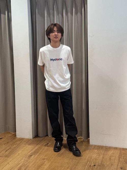 50’S XXブラックデニムストレートパンツ
