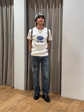 「アイテム（バックパック/リュック）」を使った、yyoshi0527さん（メンズ・167cm）の秋コーディネート