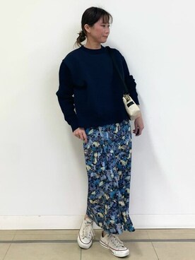 「Jack Gomme（ジャックゴム）のアイテム」を使った、numataさん（レディース・158cm）の冬コーディネート