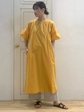 「eness（エネス）のアイテム」を使った、numataさん（レディース・158cm）の夏コーディネート