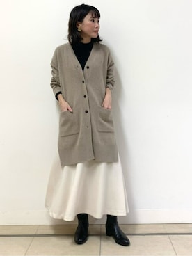 「トレンド」｜numataさん（レディース・158cm）の冬コーディネート