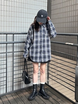 「ISOOK（アイスー）のアイテム（トップス）」を使った、ISOOKさん（レディース・152cm）の冬コーディネート