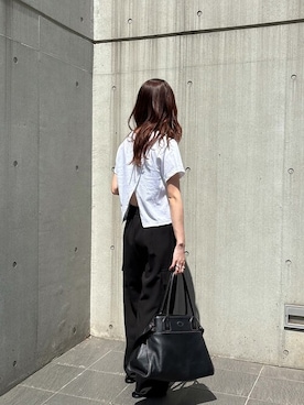 「ISOOK（アイスー）のアイテム」を使った、ISOOKさん（レディース・152cm）の夏コーディネート
