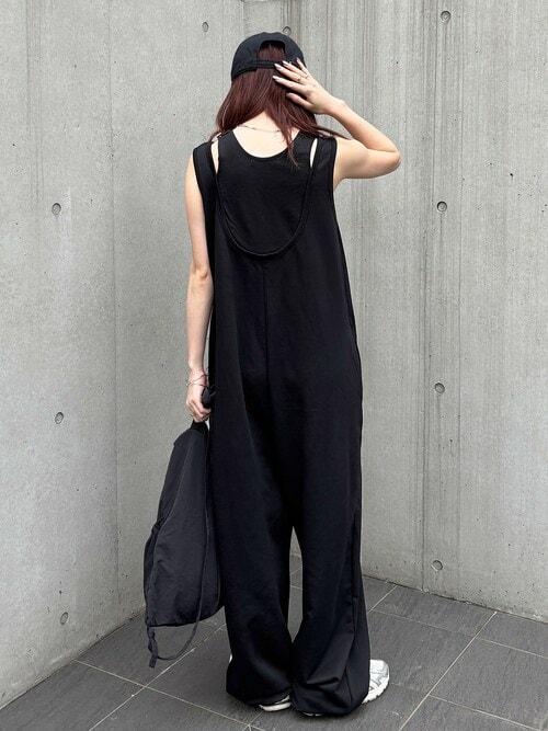 セール】【ISOOK / アイスー】レイヤード風オールインワン