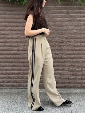 「ISOOK（アイスー）のアイテム」を使った、ISOOKさん（レディース・160cm）の夏コーディネート