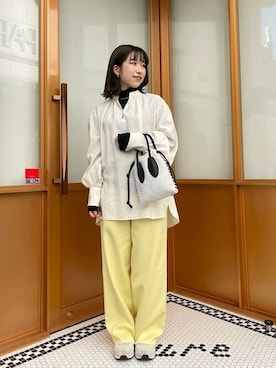 「SHIPS」｜中村さん（レディース・146cm）の冬コーディネート