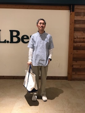 「BeanOutsider」｜Muraさん（メンズ・178cm）の春コーディネート