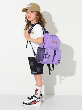 X-girl STAGES・XLARGE KIDSさん(キッズ・116cm)の春コーディネート