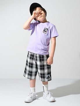 X-girl STAGES・XLARGE KIDSさん（キッズ・113cm）の春コーディネート