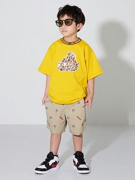 「XLARGE KIDS」｜X-girl STAGES・XLARGE KIDSさん（キッズ・107cm）の春コーディネート