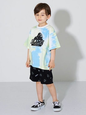 X-girl STAGES・XLARGE KIDSさん(キッズ・108cm)の春コーディネート