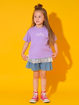 X-girl STAGES・XLARGE KIDSさん（キッズ・107cm）の夏コーディネート