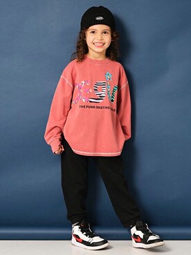 X-girl STAGES・XLARGE KIDSさん(キッズ・110cm)の冬コーディネート