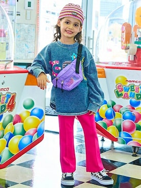X-girl STAGES・XLARGE KIDSさん(キッズ・110cm)の夏コーディネート