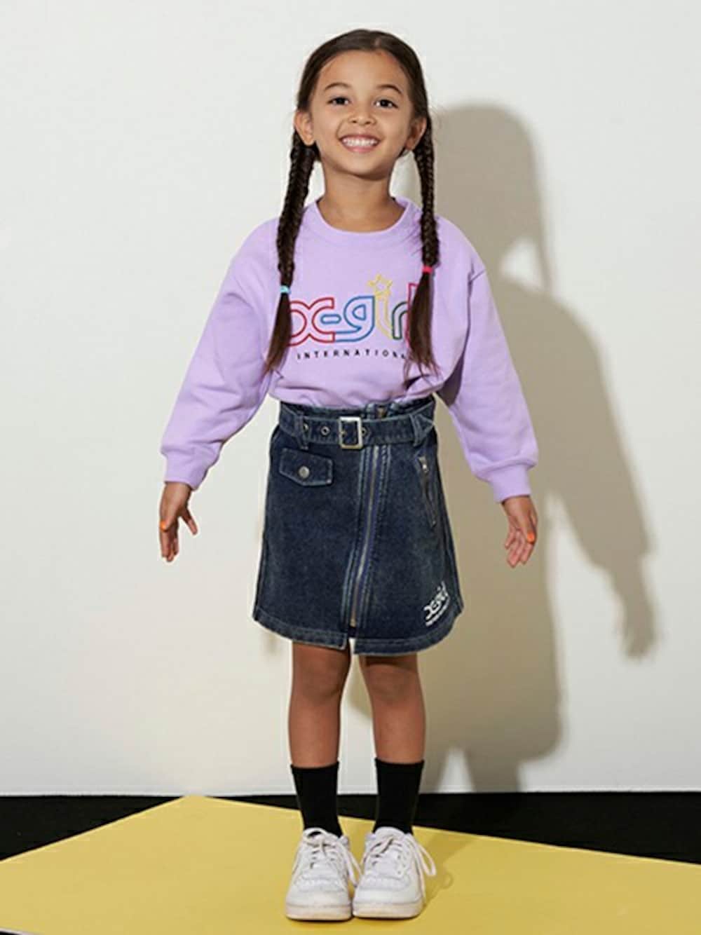 X-girl Stages（エックスガールステージス）の「ベルトつきライダース