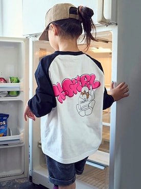 X-girl STAGES・XLARGE KIDSさん（キッズ・113cm）の冬コーディネート