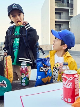 X-girl STAGES・XLARGE KIDSさん(キッズ・113cm)の春コーディネート