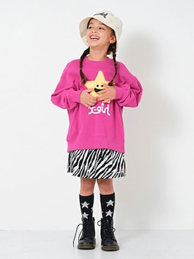 X-girl STAGES・XLARGE KIDSさん（キッズ・117cm）の秋コーディネート