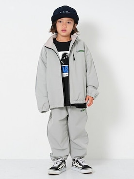 X-girl STAGES・XLARGE KIDSさん（キッズ・109cm）の秋コーディネート