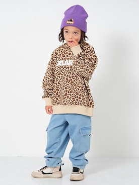 X-girl STAGES・XLARGE KIDSさん（キッズ・109cm）の秋コーディネート