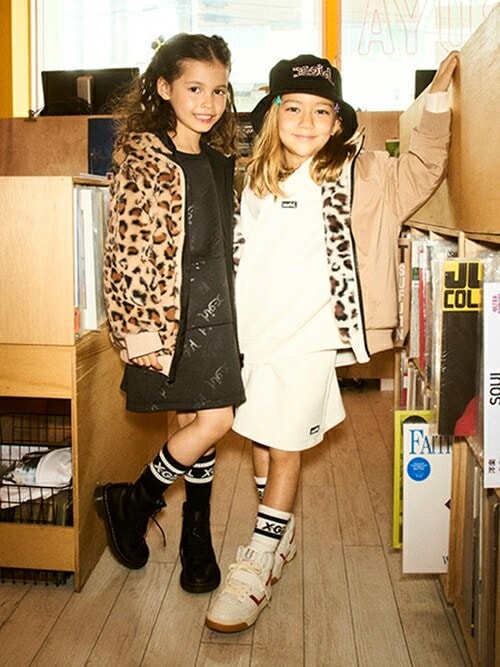 セール】フェイクファーリバーシブルブルゾン（ブルゾン）｜X-girl