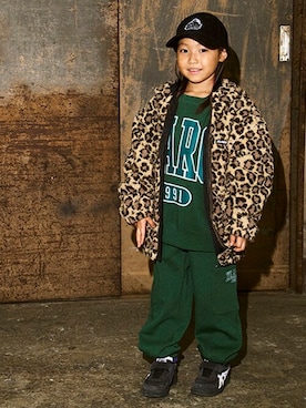 X-girl STAGES・XLARGE KIDSさん（キッズ・108cm）の秋コーディネート