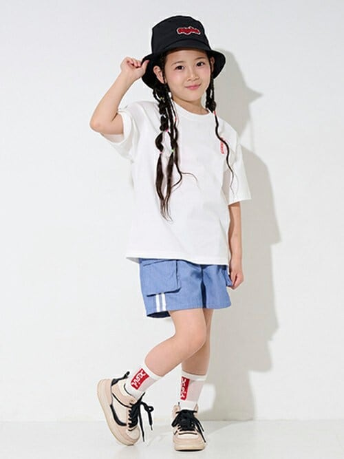 ステップミルズロゴ半袖Tシャツ