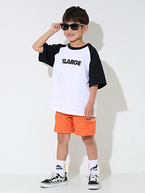 ロゴ&OGラグラン半袖Tシャツ