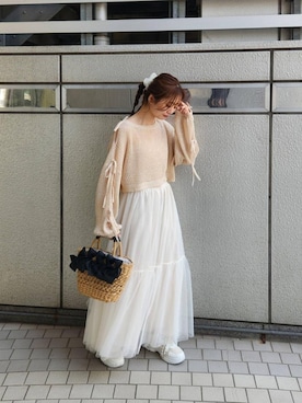 マジェスティックレゴン池袋サンシャインシティ店スタッフさん（レディース・155cm）の春コーディネート