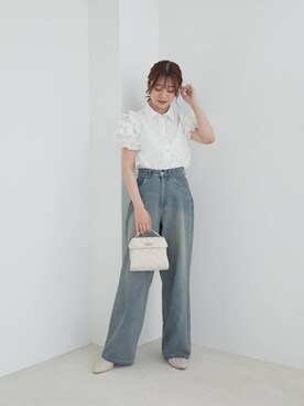 マジェスティックレゴン池袋サンシャインシティ店スタッフさん（レディース・155cm）の夏コーディネート