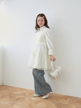 マジェスティックレゴン池袋サンシャインシティ店スタッフさん(レディース・155cm)の夏コーディネート