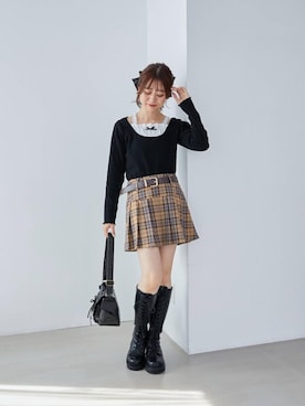 マジェスティックレゴン池袋サンシャインシティ店スタッフさん（レディース・155cm）の秋コーディネート