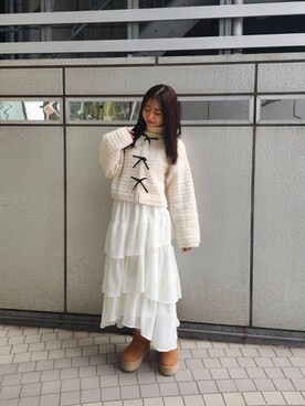 マジェスティックレゴン池袋サンシャインシティ店スタッフさん（レディース・155cm）の秋コーディネート