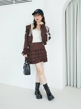 マジェスティックレゴン池袋サンシャインシティ店スタッフさん（レディース・155cm）の秋コーディネート