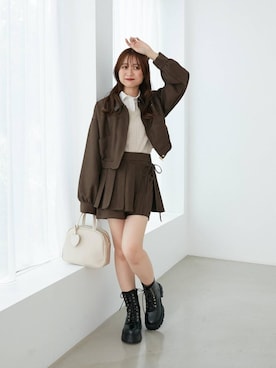 マジェスティックレゴン池袋サンシャインシティ店スタッフさん（レディース・155cm）の秋コーディネート