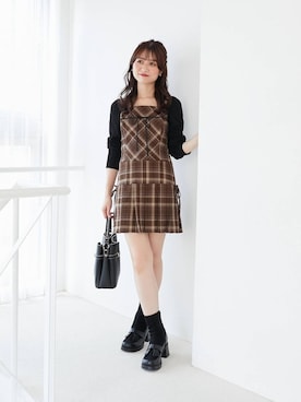 マジェスティックレゴン池袋サンシャインシティ店スタッフさん（レディース・155cm）の秋コーディネート