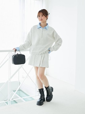 「セットアップ‎」｜マジェスティックレゴン池袋サンシャインシティ店スタッフさん（レディース・155cm）の秋コーディネート