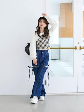 マジェスティックレゴン池袋サンシャインシティ店スタッフさん（レディース・155cm）の秋コーディネート