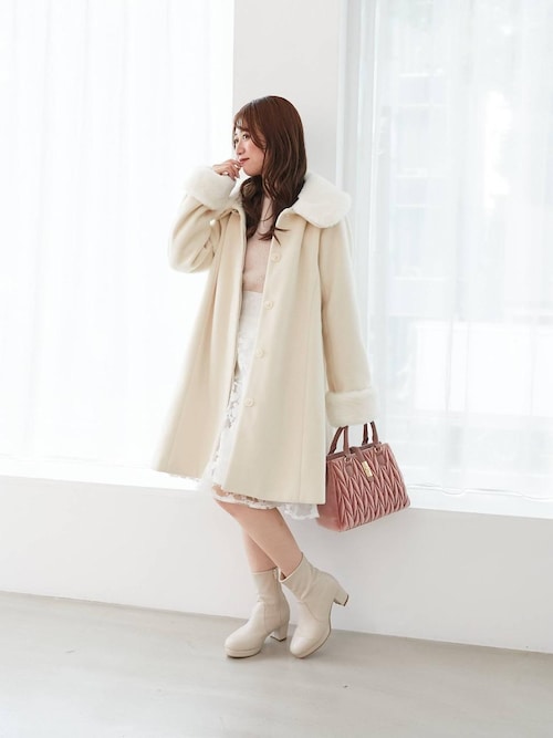 セール】7wayファー×ビジューコート（その他アウター）｜MAJESTIC